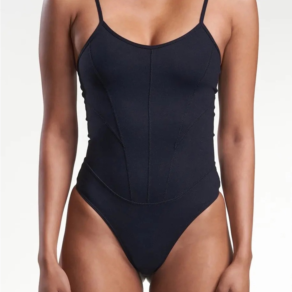 House of Athlete women’s Performance Power Span Thong bodysuit